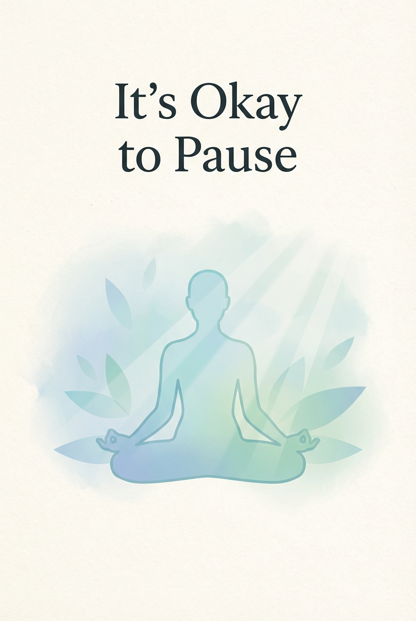 It's Okay to Pause