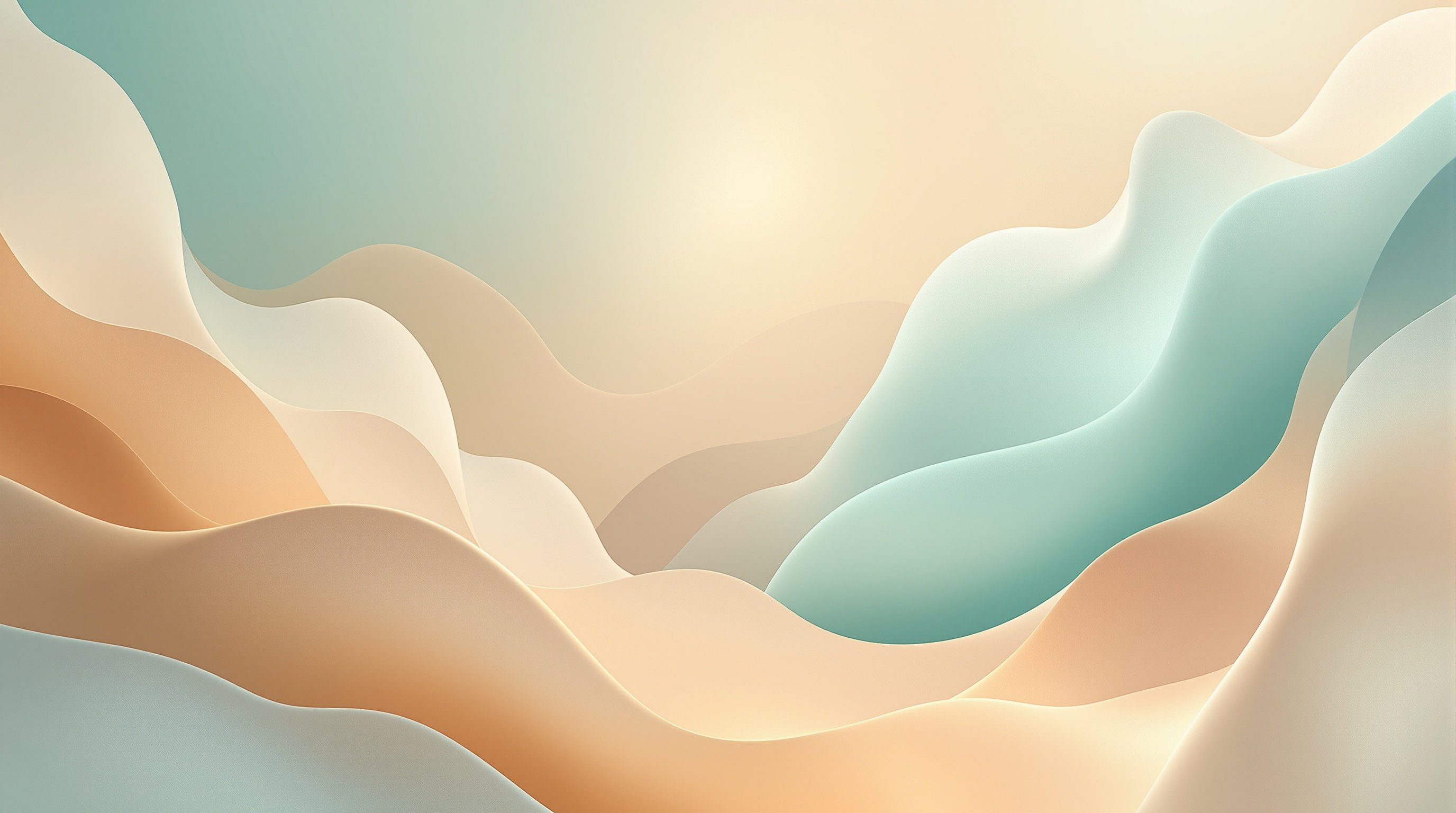 Abstract visualisation representing growth and hope