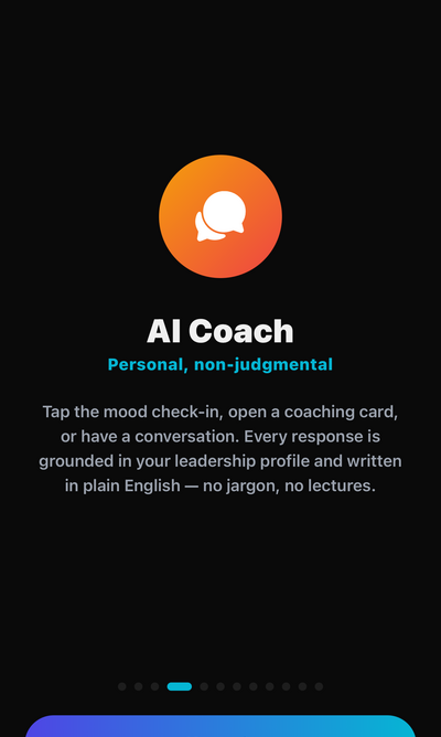 BLIS AI coaching assistant