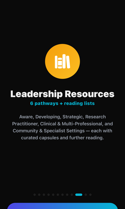 Leadership resources library